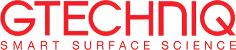 Gtechniq logo in bold red text with the tagline "Smart Surface Science" underneath, representing advanced car surface protection technologies.